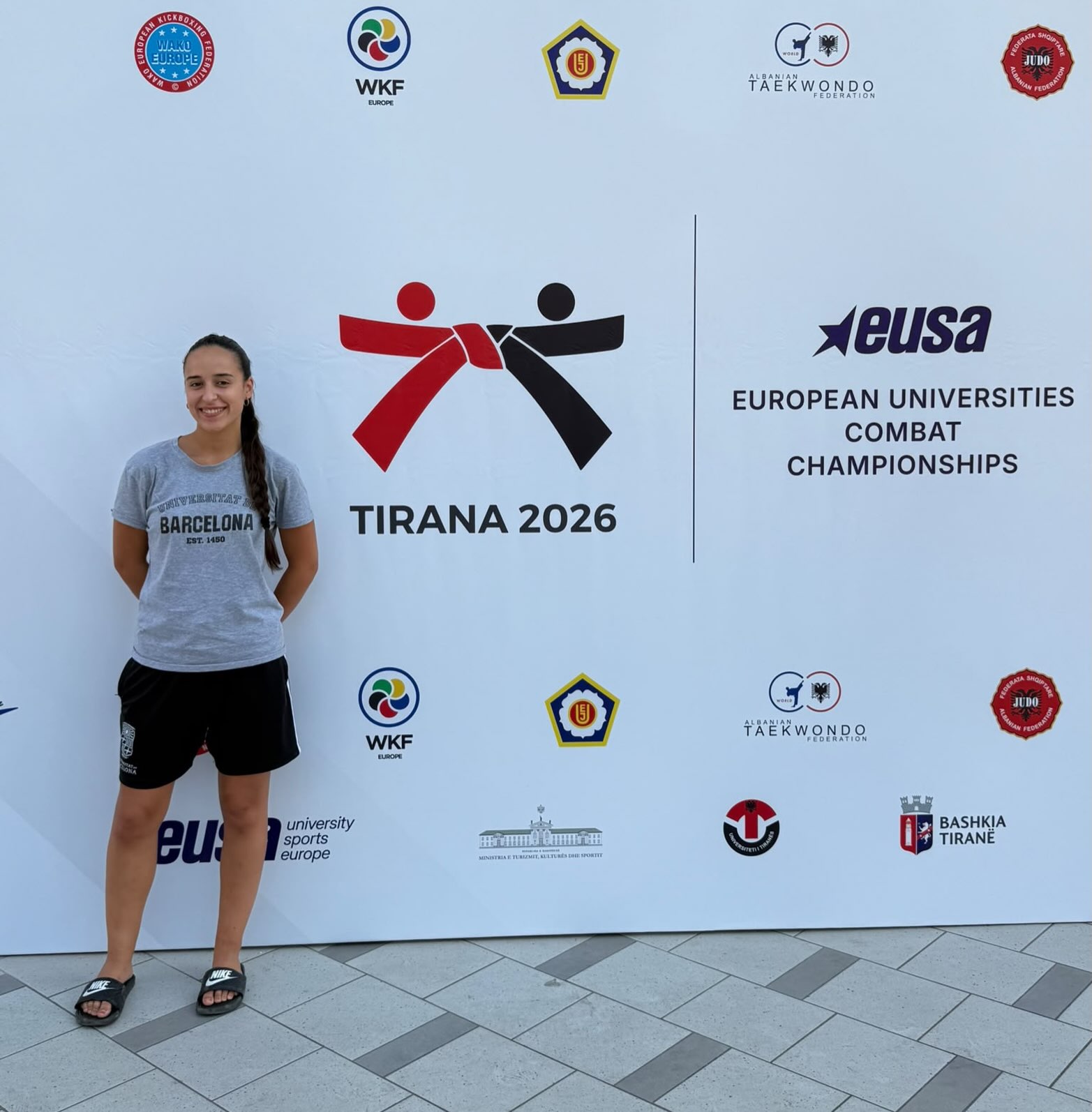 Nuestra competidora Erika Babiano disputa el Campeonato de Europa Universitario.🥋🇪🇺
Desde Choi’s Vilafranca le deseamos muchísima suerte. 

¡A disfrutar de la experiencia y a darlo todo! 💪